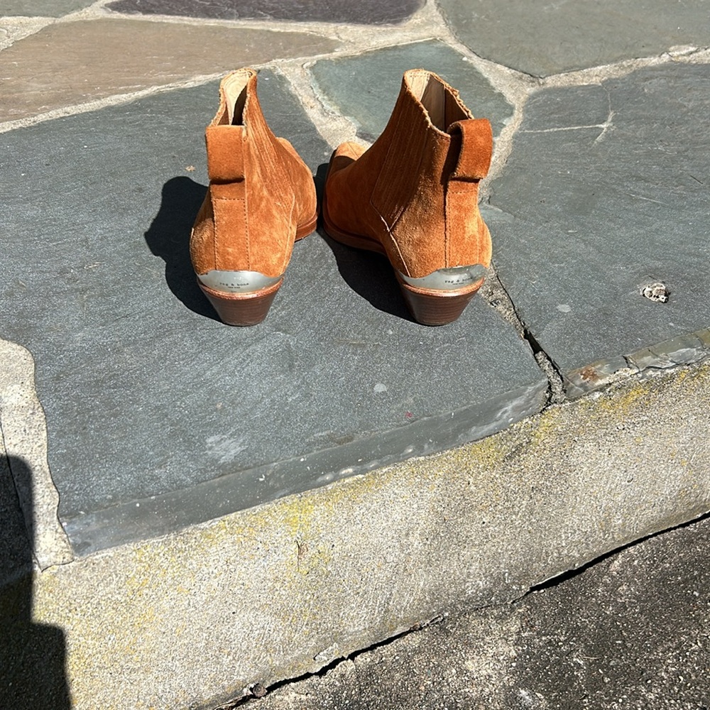 Rag & Bone Westin Boot In Tan Suede Size 6.5. Exc… - image 4